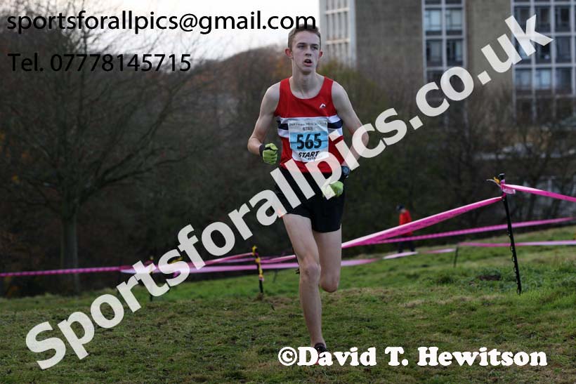 Mens under-17s 2017 Start Fitness North Eastern Harrier League, Aykley Heads, Durham. Photo:  David T. Hewitson/Sports for All Pics